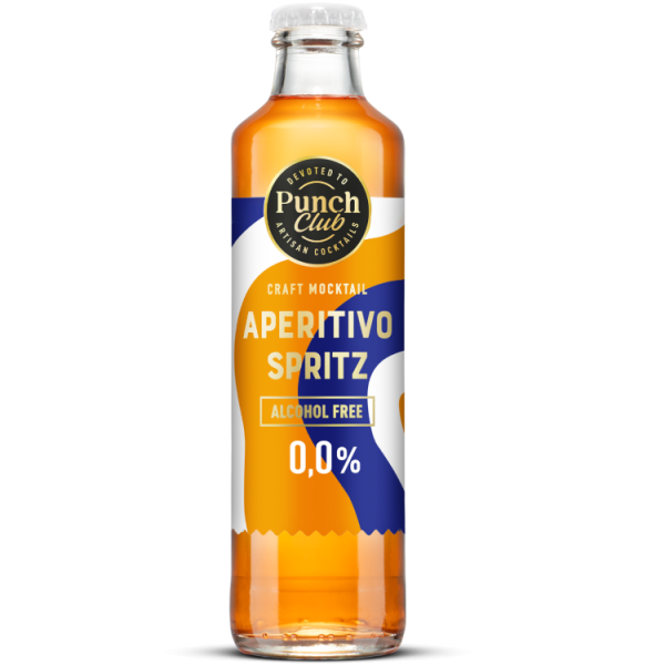 Cocktail Brezalkoholni Aperitivo Spritz 0.0% Punch Club 0,25 l