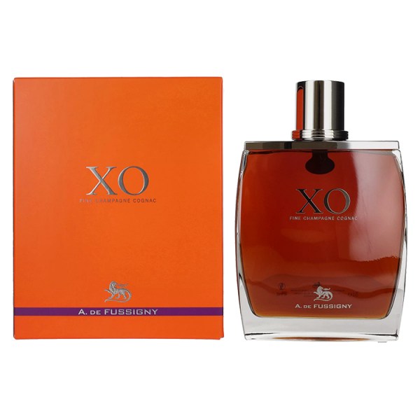 Cognac Fussigny XO + GB 0,5 l
