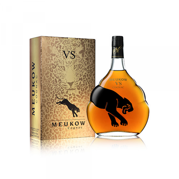 Cognac Meukow VS + GB 0,7 l