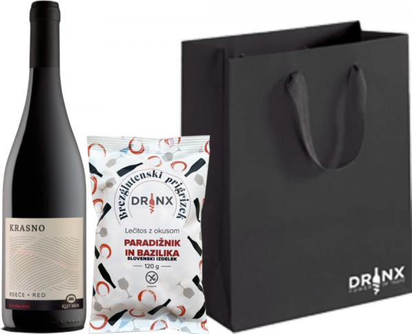 Darilni paket A14 Krasno Rdeče Klet Brda 0,75 l
