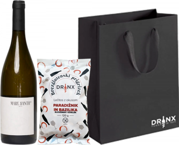 Darilni paket A8 Belo Cuve Mare Santo 0,75 l