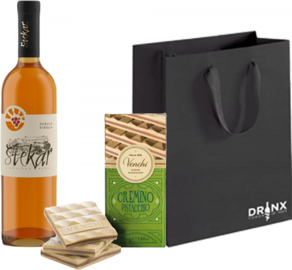 Darilni paket B8 Oliver rebula Štekar 0,75 l