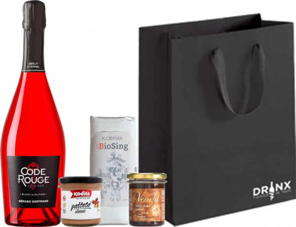 Darilni paket C3 Cremant de Limoux Code Rouge Gerard Bertrand 0,75 l