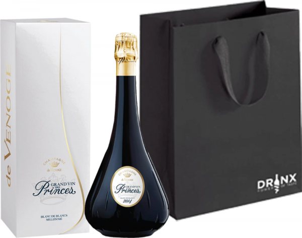 Darilni paket D12 Champagne Princes Blanc de Blancs 2014 GB De Venoge