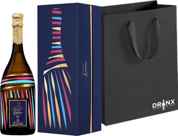 Darilni paket D7 Champagne Cuvee Louise Vintage 2005 Parcelle Coffret GB Pommery