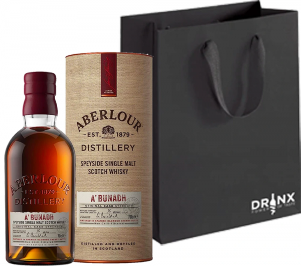 Darilni paket K16 Škotski whisky Aberlour A’Bunadh + GB