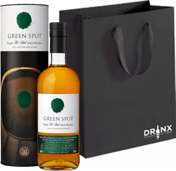 Darilni paket K9 Irski whiskey Green Spot Mitchell & Son + GB