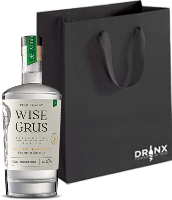 Darilni paket M2 Viljamovka rakija Wise Grus