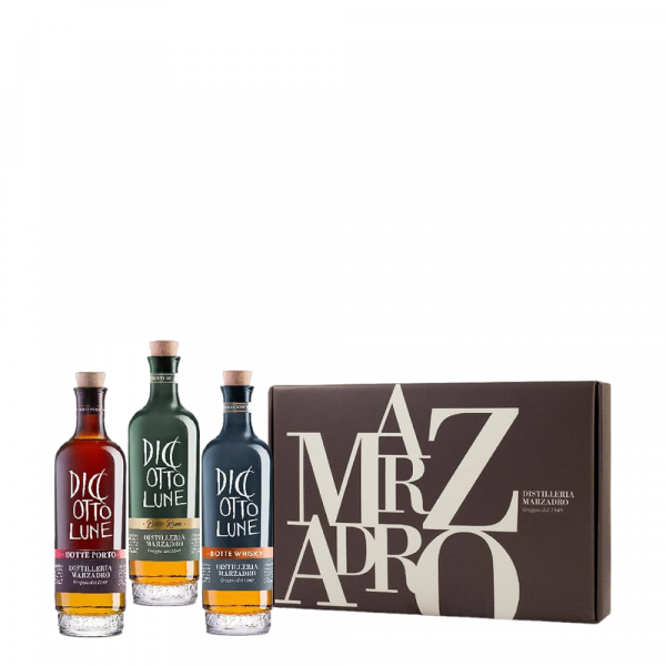 Darilni set GRAPPA Riserva 18 Lune 3 x 0,2l