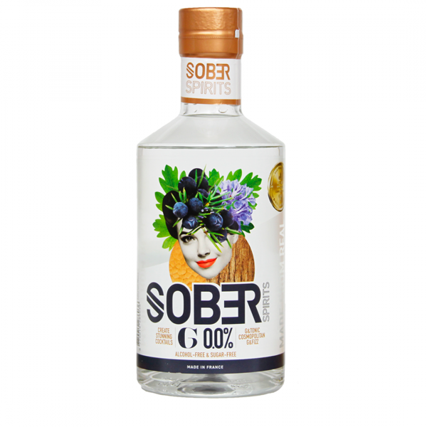 Gin Brezalkoholni G 0.0% Sober Spirits 0,5 l