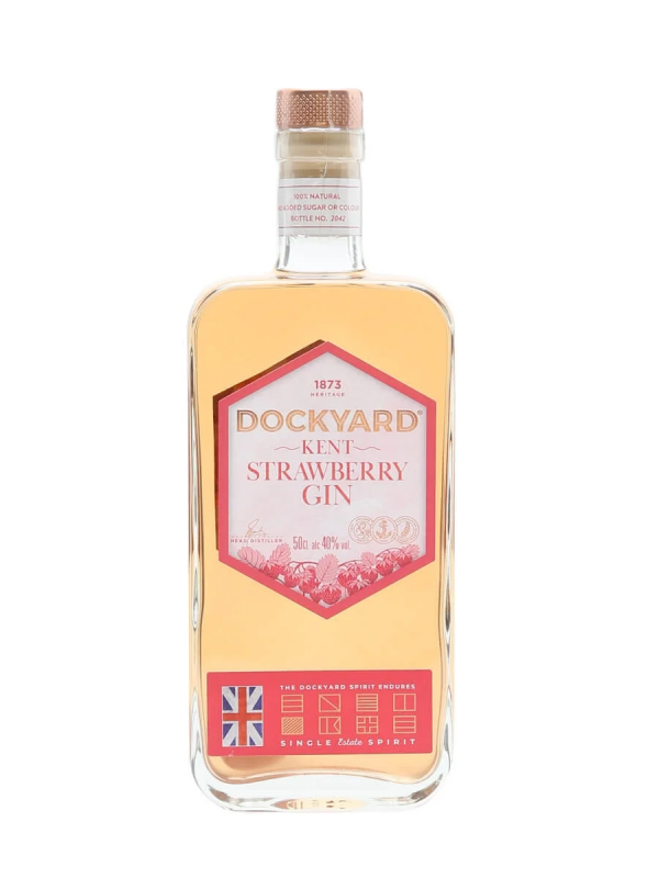 Gin Dockyard Kent Strawberry 0,5 l