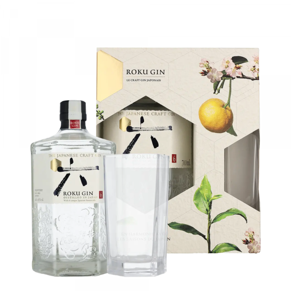 Gin Roku The Japanese Craft Gin + kozarec + GB 0,7 l