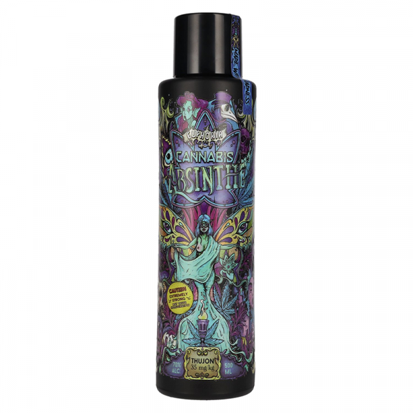Grenčica Absinth Euphoria Cannabis Madness Edition 0,5 l