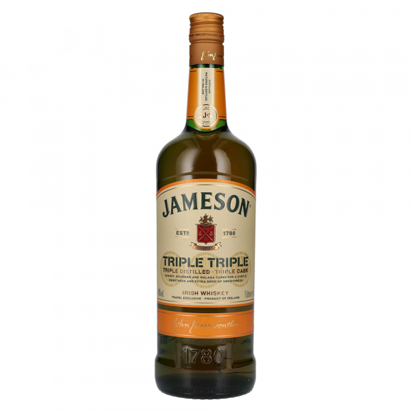 Irski Whiskey Jameson Triple Distilled & Triple Cask 1 l