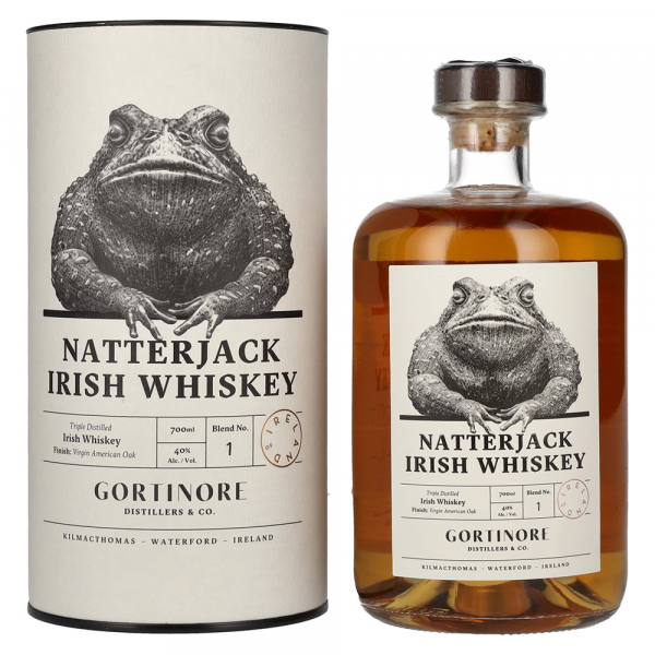 Irski Whiskey Natterjack + GB 0,7 l