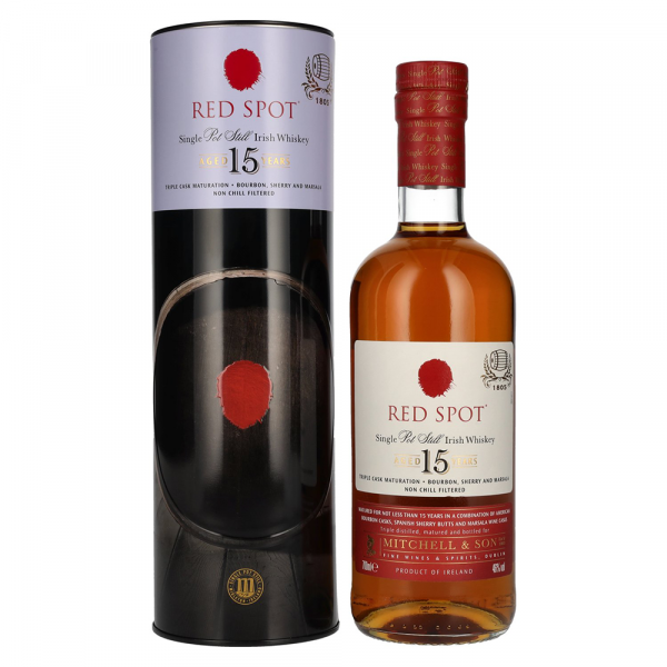 Irski Whiskey Red Spot 15 Y Mitchell & Son + GB 0,7 l