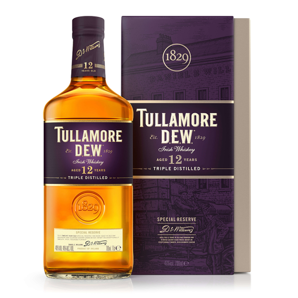 Irski whiskey Tullamore Dew 12 YO + GB 0,7 l