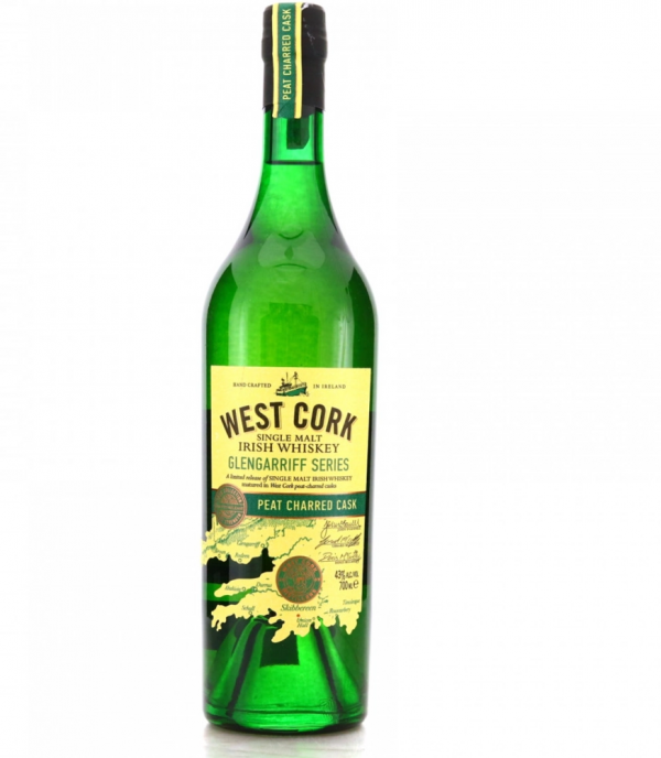 Irski Whisky West Cork Glengarriff Peat Charred Cask Finish 0,7 l