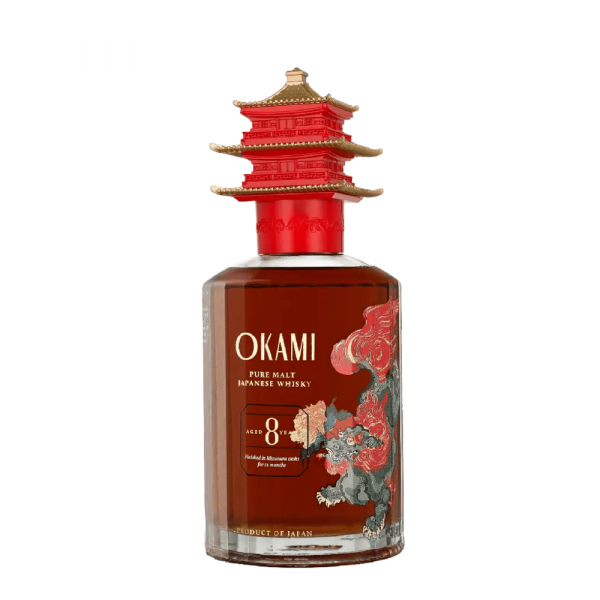 Japonski whisky Okami 8 Year Old Pure Malt 0,7 l