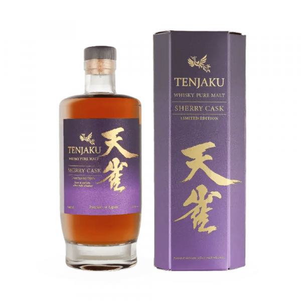 Japonski whisky Tenjaku Pure Malt Sherry Cask Limited Edition + GB 0,7 l