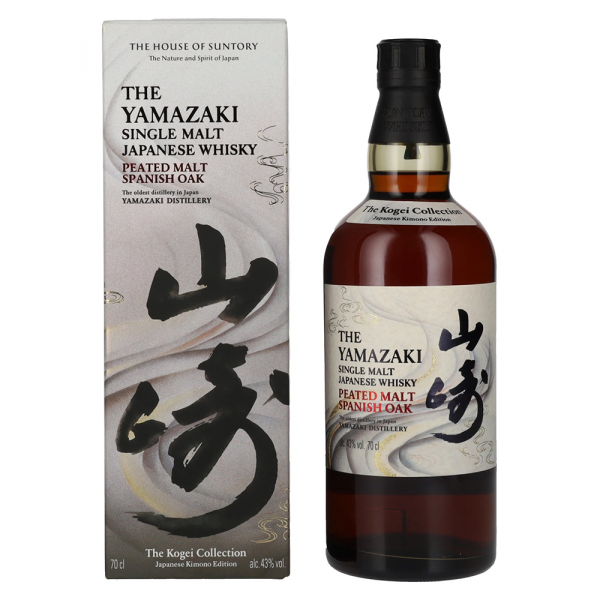 Japonski Whisky The Yamazaki Single Malt Peated Spanish Oak Kogei Collection Suntory + GB 0,7 l