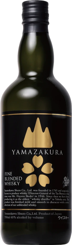 Japonski whisky Yamazakura Japanese Blended Whisky  0,5 l