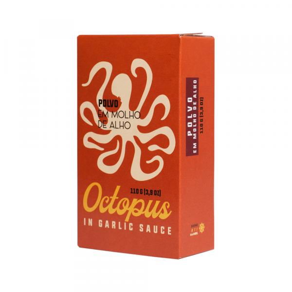 Konzervirano Hobotnica v česnovi omaki ATI Manel 120 g