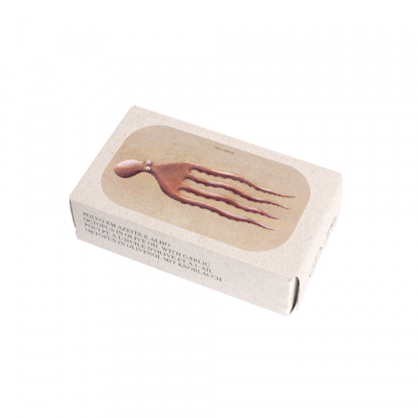 Konzervirano Hobotnica v oljčnem olju s česnom Jose Gourmet 120 g