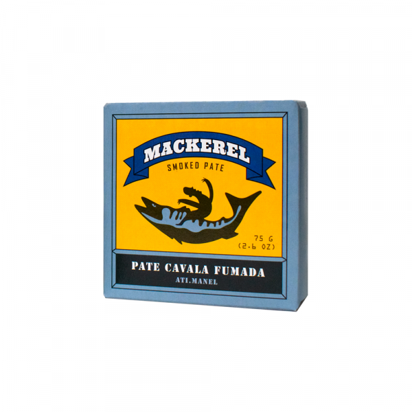 Konzervirano Pašteta iz dimljene skuše ATI Manel 75 g