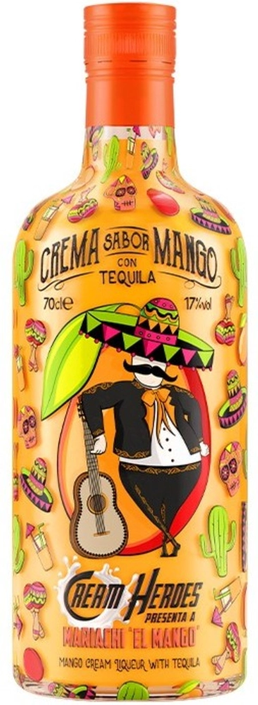 Liker Cream Heroes Tequila Mango 0,7 l