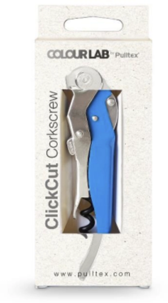 Odpirač COLOURLAB CLICKCUT CORKSCREW Pulltex 1 kos