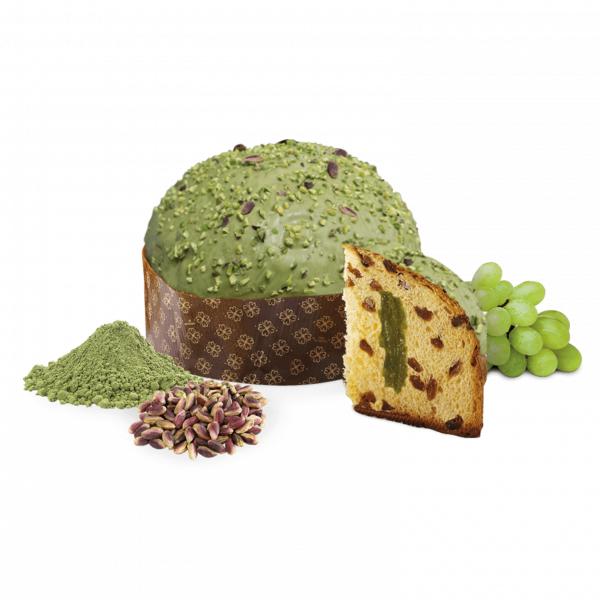 Panettone pistacija in matcha GENESI Loison 1000 g