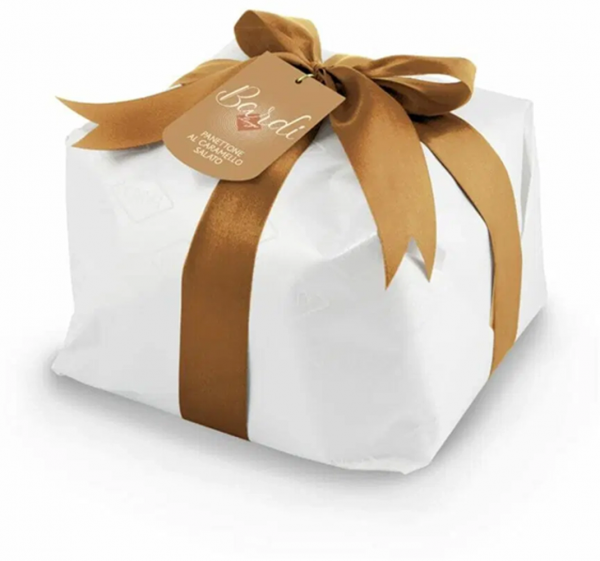 Panettone Salted caramel cream wrapped Bardi 1 kg