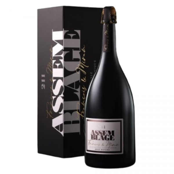 Peneče vino Assemblage 211 Brut Nature Francois & Miran + GB 1,5 l