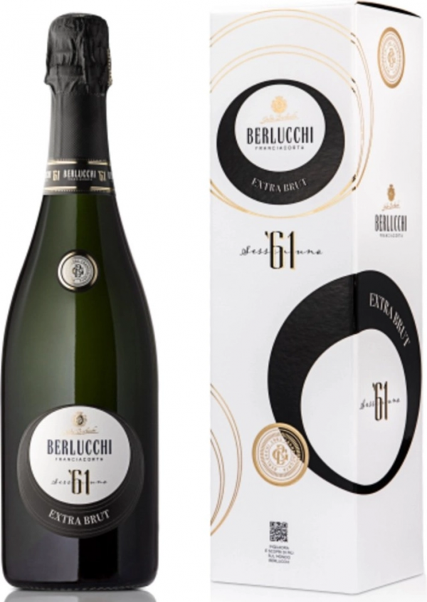 Peneče vino Franciacorta 61 Extra Brut GB Berlucchi 0,75 l