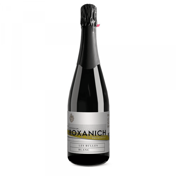 Peneče vino Les Bulles Blanc Roxanich 0,75 l
