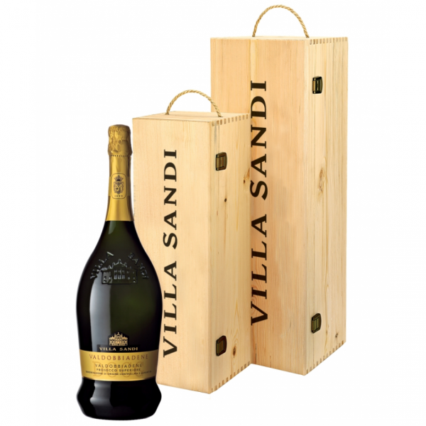 Peneče vino Prosecco DOCG Valdobbiadene Superiore Extra dry Villa Sandi 3 l + WB