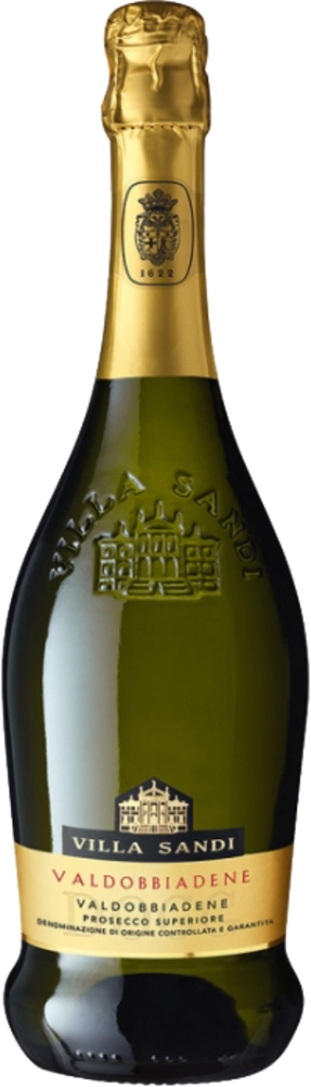 Peneče vino Prosecco DOCG Valdobbiadene Superiore Extra dry Villa Sandi 0,75 l