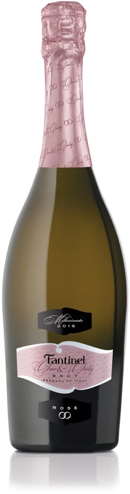 Peneče vino Prosecco One & Only Millesimato Rose Brut 2018 Fantinel 0,75 l