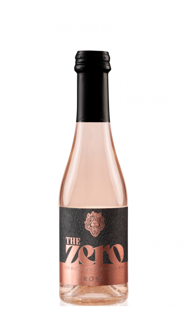Peneče vino Sparkling Rose THEZERO 0,2 l