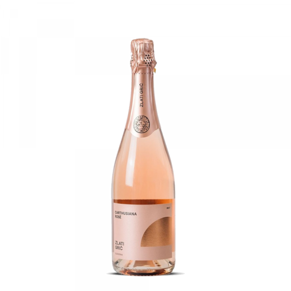 Penina Carthusiana Rose Zlati Grič + 2 Kozarca + GB 0,75 l