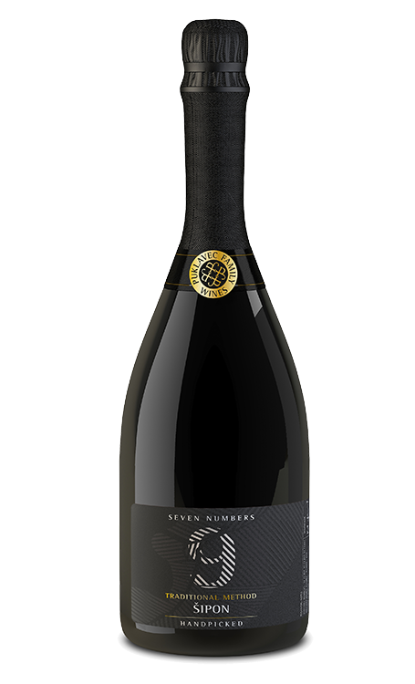 Penina Šipon Brut Traditional Method Seven Numbers Puklavec Family Wines 1,5 l