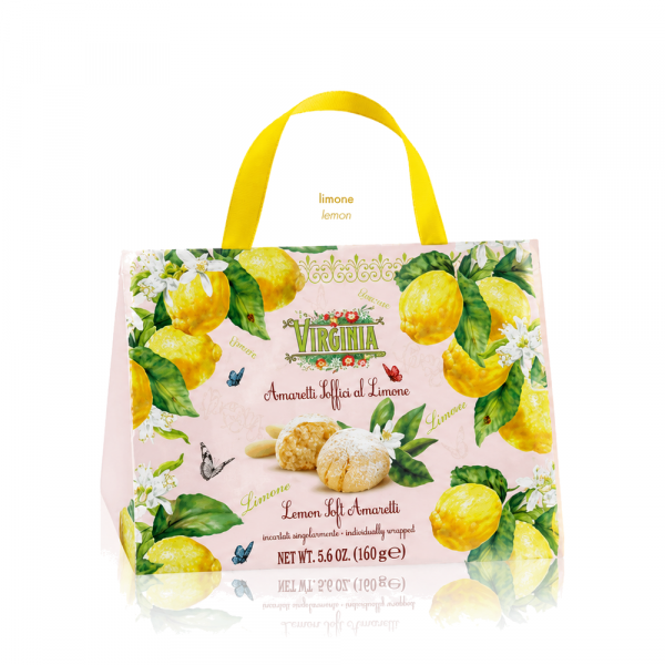 Piškoti mehki mandljevi z limono Amaretti Virginia 160 g