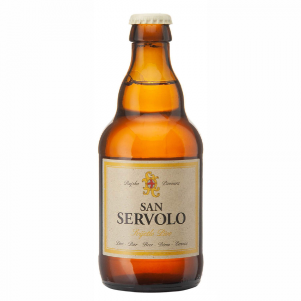 Pivo Svetlo San Servolo STK 0,33 l