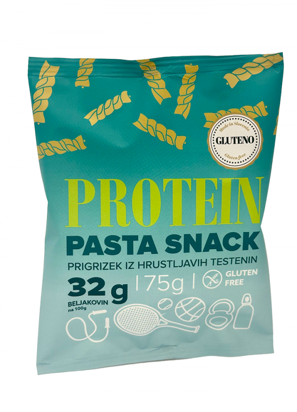Prigrizek brez glutena PAŠTA SNACK PROTEIN 75 g