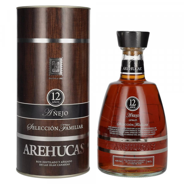 Rum Arehucas 12 Anos Anejo Selección Familiar + GB 0,7 l