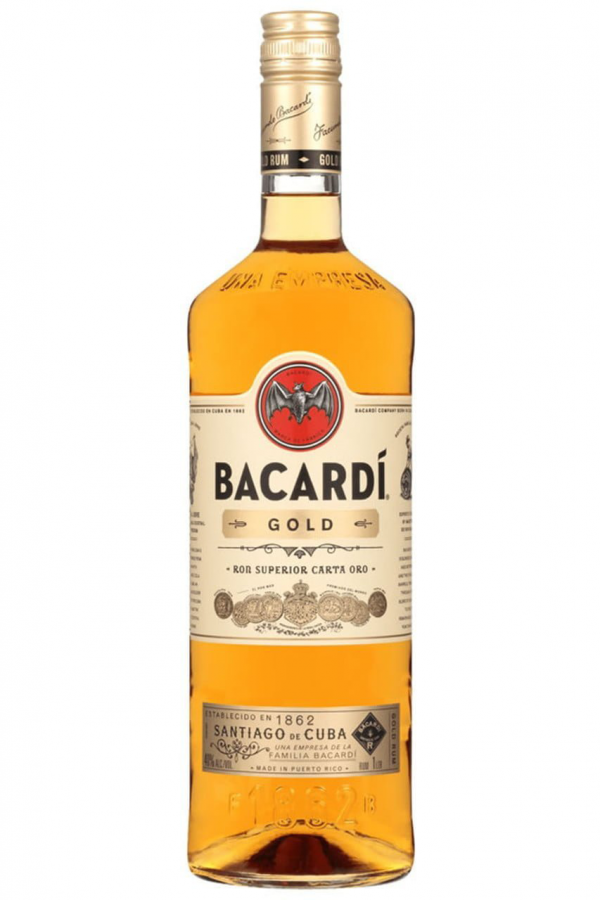 Rum Bacardi Carta Oro 1l