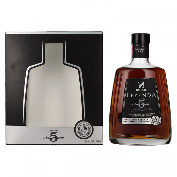 Rum Brugal Leyenda Aniversario 5y + GB 0,7 l