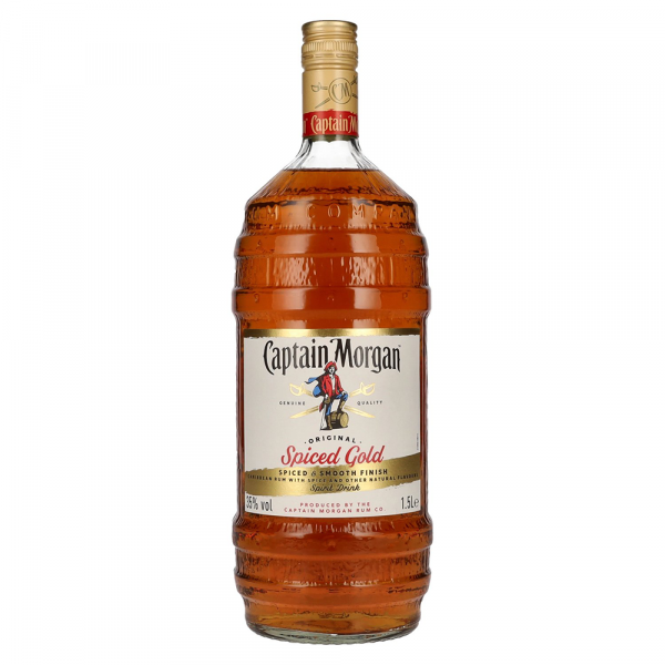 Rum Captain Morgan Spiced Barrel Bottle 1,5 l
