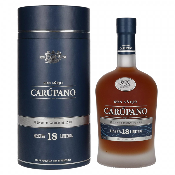 Rum Carupano Anejo 18 Reserva Limitada + GB 0,7 l